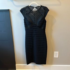 Betsy & Adam black cocktail dress